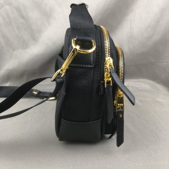 NEW Tumi CorssbodTumi Corssbody bag Voyageur Tory Blacky bag Voyageur Tory Black - Picture 2 of 12